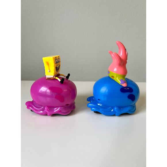 SpongeBob SquarePants Patrick Jellyfish Racers Push N Go Powered Lights & Sounds - Picture 3 of 5